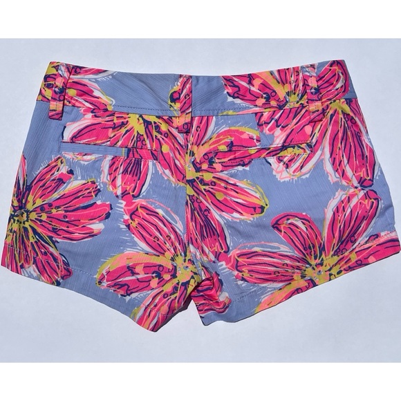 Lilly Pulitzer Walsh Shorts Party Girl,  Size 00 - Picture 2 of 3